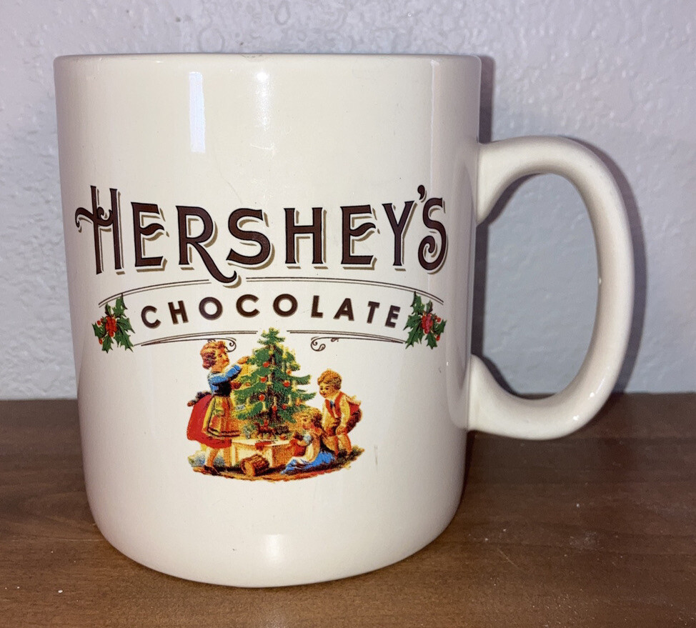 Hersheys Christmas Chocolate Large 28oz Holiday Jumbo Mug KK1