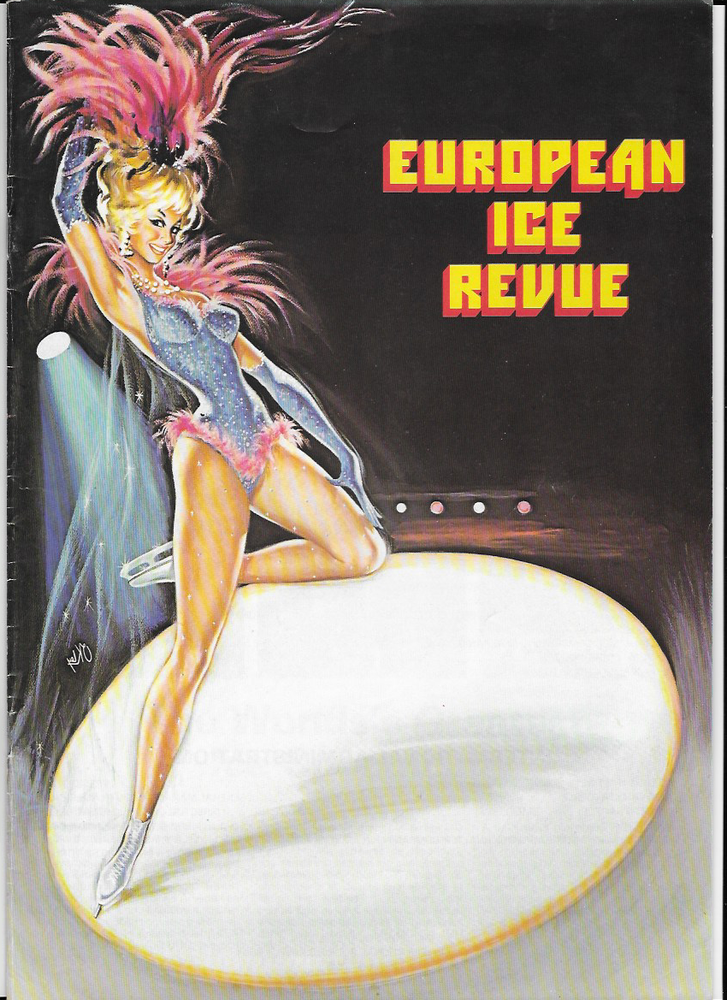 ROBIN COUSINS EUROPEAN ICE REVUE MADISON SQUARE GARDEN SOUVENIR PROGRAMME SNOOPY