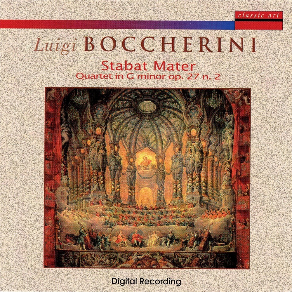 Daniela Longhi Boccherini Stabat Mater Quartet Op 27/2 Sealed New CD