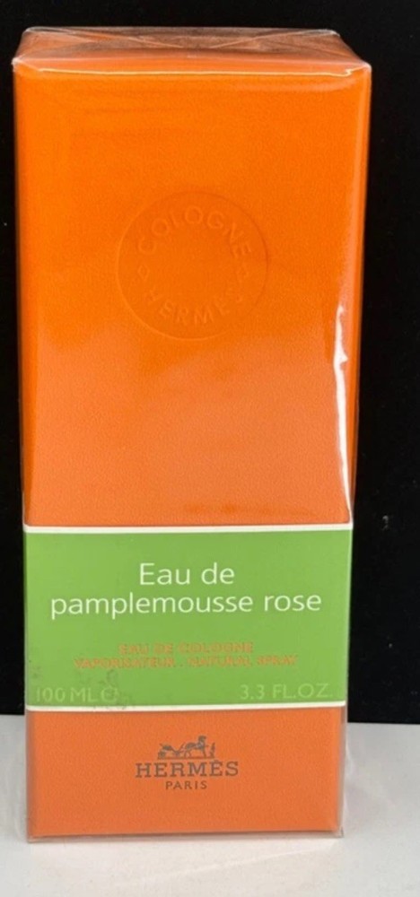 NEW HERMES Eau De Pamplemousse Rose Eau De Cologne Spray 3.3 oz New In Box