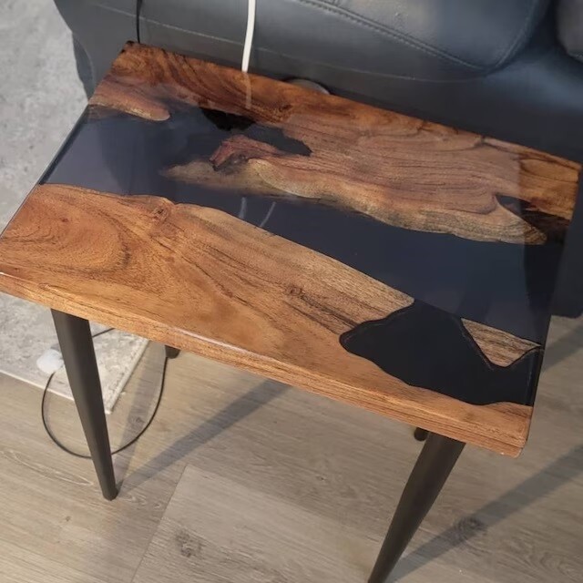 Epoxy Wood Coffee Table Top for Modern Home Decor Furniture