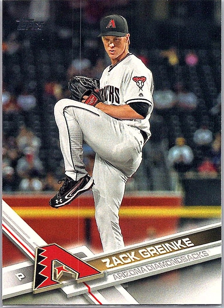 2017 Topps #560 Zack Greinke Arizona Diamondbacks