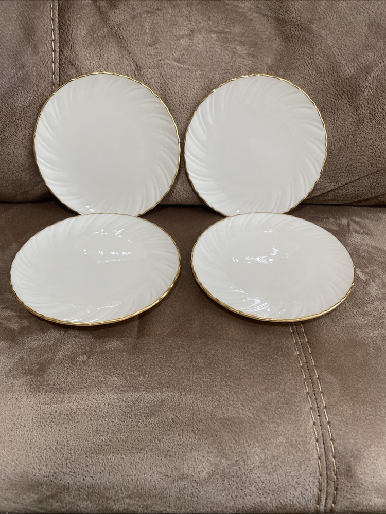Laurent by Lenox Set of 4 Bread/dessert plates 6 1/4