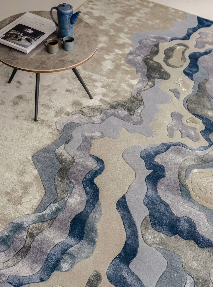 Hand Tufted Rug Handmade Top Quality Unique Area Rug 100% Wool Carpet