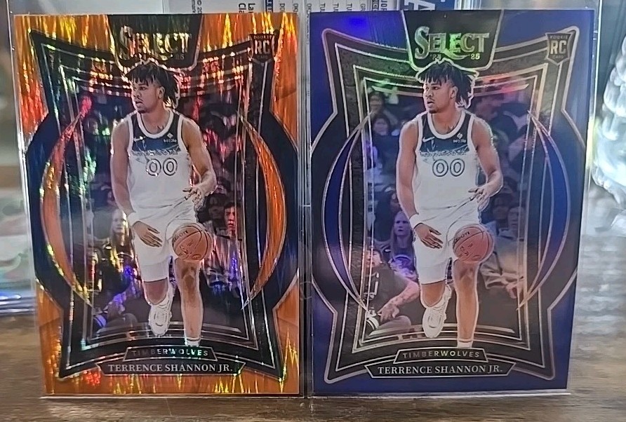 2024-25 Panini Select Orange & Blue Prizm Terrence Shannon Jr. Concourse #78 RC