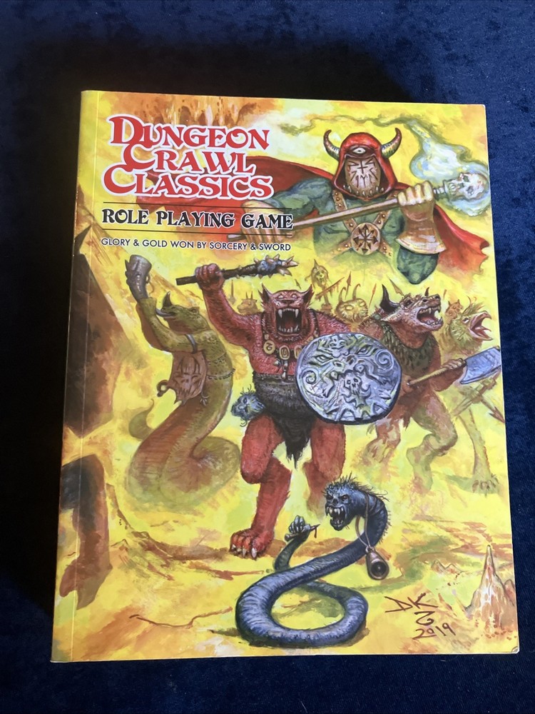 Goodman Games DCC RPG DCC RPG - Core Rulebook (Beastman Ed)  Dungeon Crawl