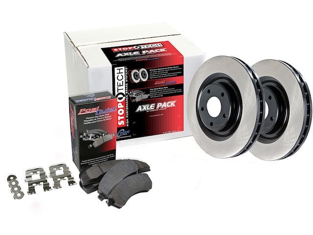 For 2014-2020 Fiat 500L Brake Pad and Rotor Kit Rear Centric 68911GZDR 2016 2015