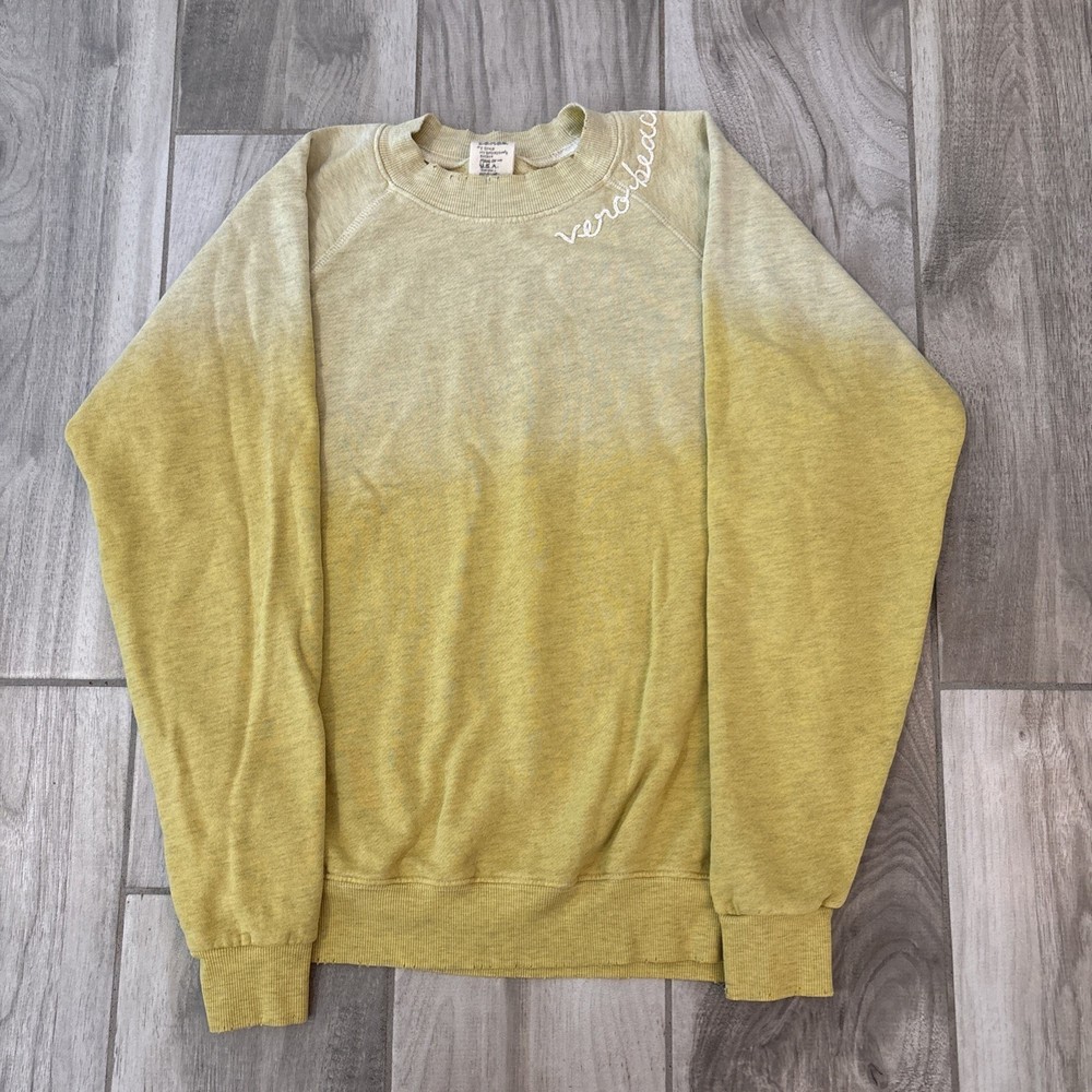 I Stole My Boyfriends Shirt ISMBS Sweatshirt Womens Sz Small Yellow Vero Beach