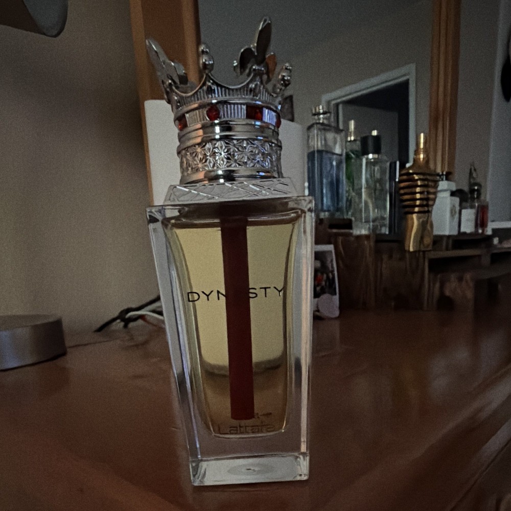 Lattafa Dynasty Eau de Parfum Spray Fragrance, Regular Size 3.4 fl oz