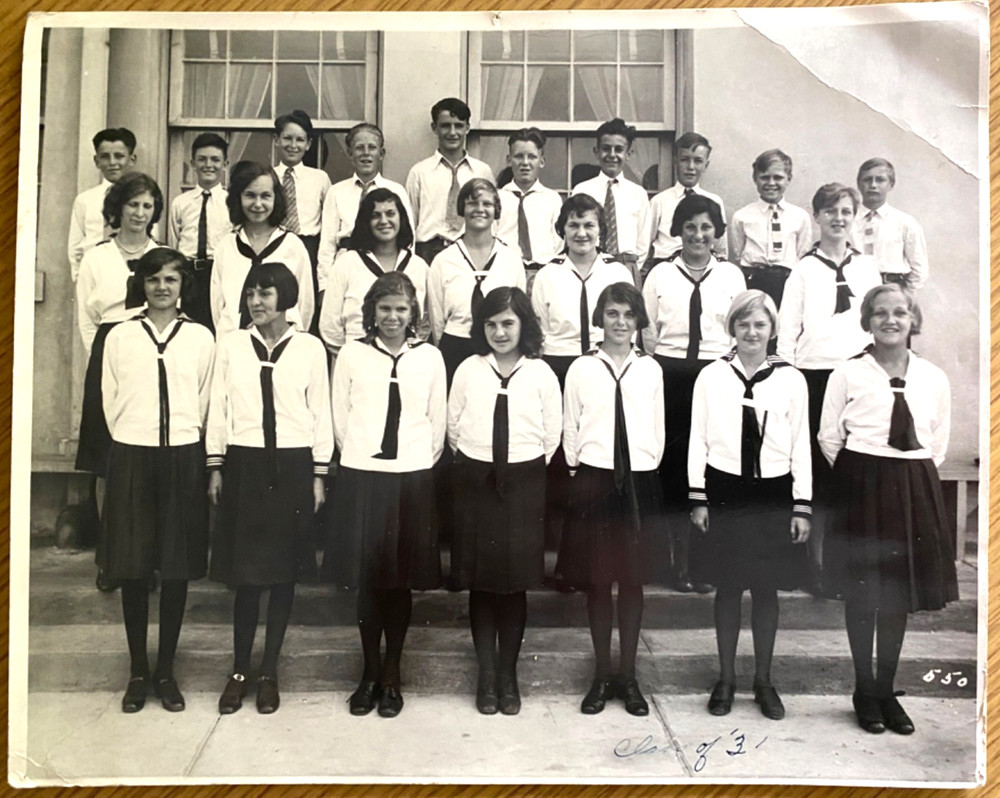1931 LOS ANGELES CATHOLIC SCHOOL vintage 8x10 photograph CALIFORNIA EDUCATION