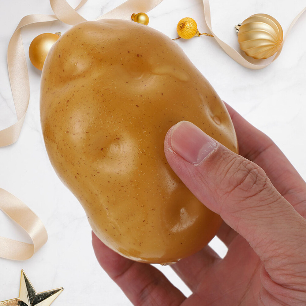 8 Pcs Artificial Potato Ornament Fake Prop Starch Simulation Potatoes
