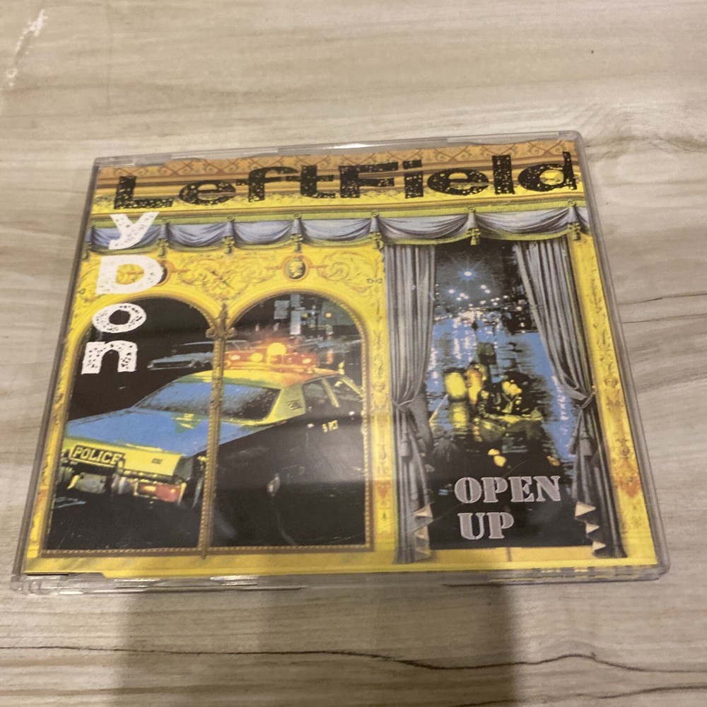 Leftfield & Lydon Open Up Import UK 🇬🇧 Single CD 💿 VG+