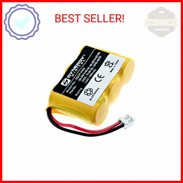 Synergy Digital Cordless Phone Battery Replacement Compatible with Vtech ia5824