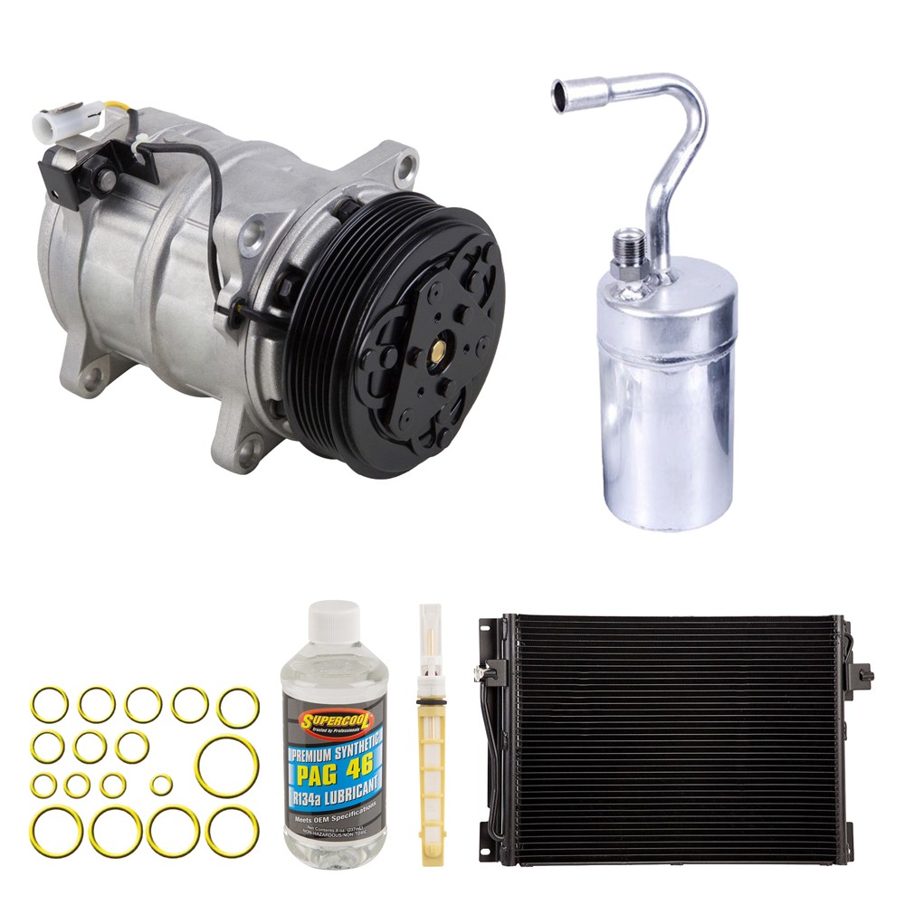 Volvo C70 S70 V70 AC Compressor with Condenser Drier DAC OEM