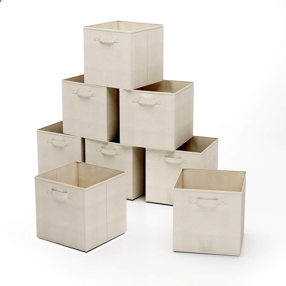 21 Qt Collapsible Fabric Cube Storage Organizer for Home Office