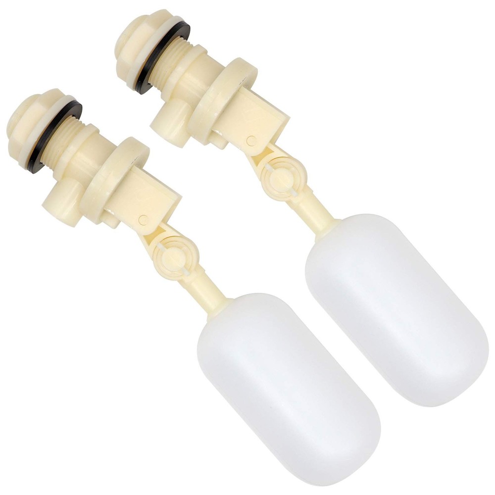 Float Valve 3/4 Inch,2 Pack Water Float Ball Valve with Adjustable Arm and Filte