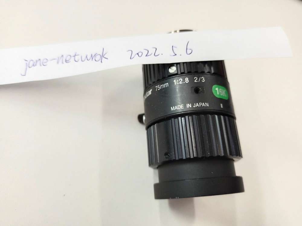 1PCS USED 75MM 1:2.8 2/3 Have warranty (DHL or Fedex shipping)
