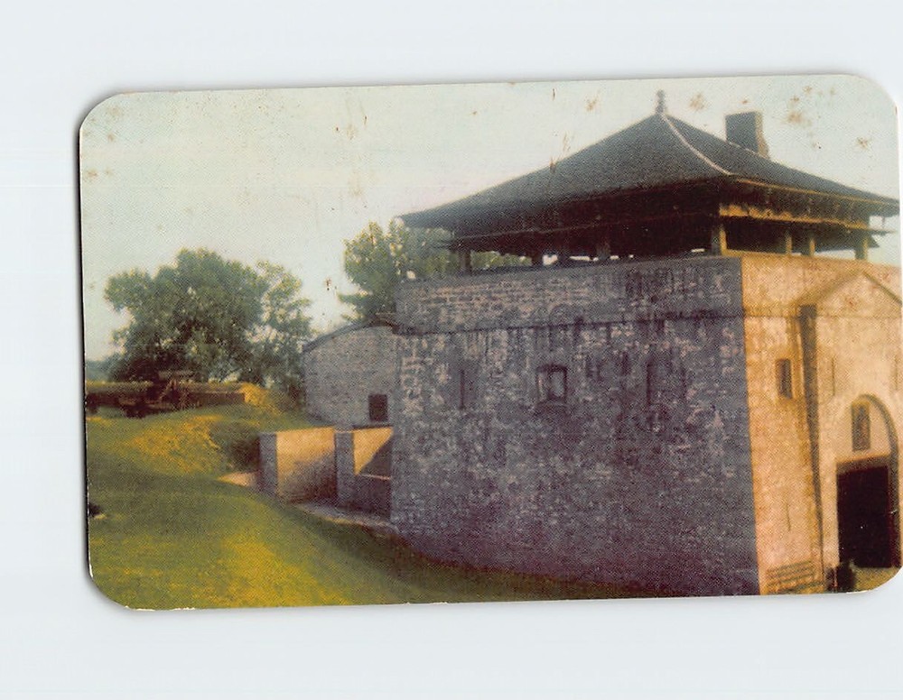Postcard North Redoubt Old Fort Niagara New York USA