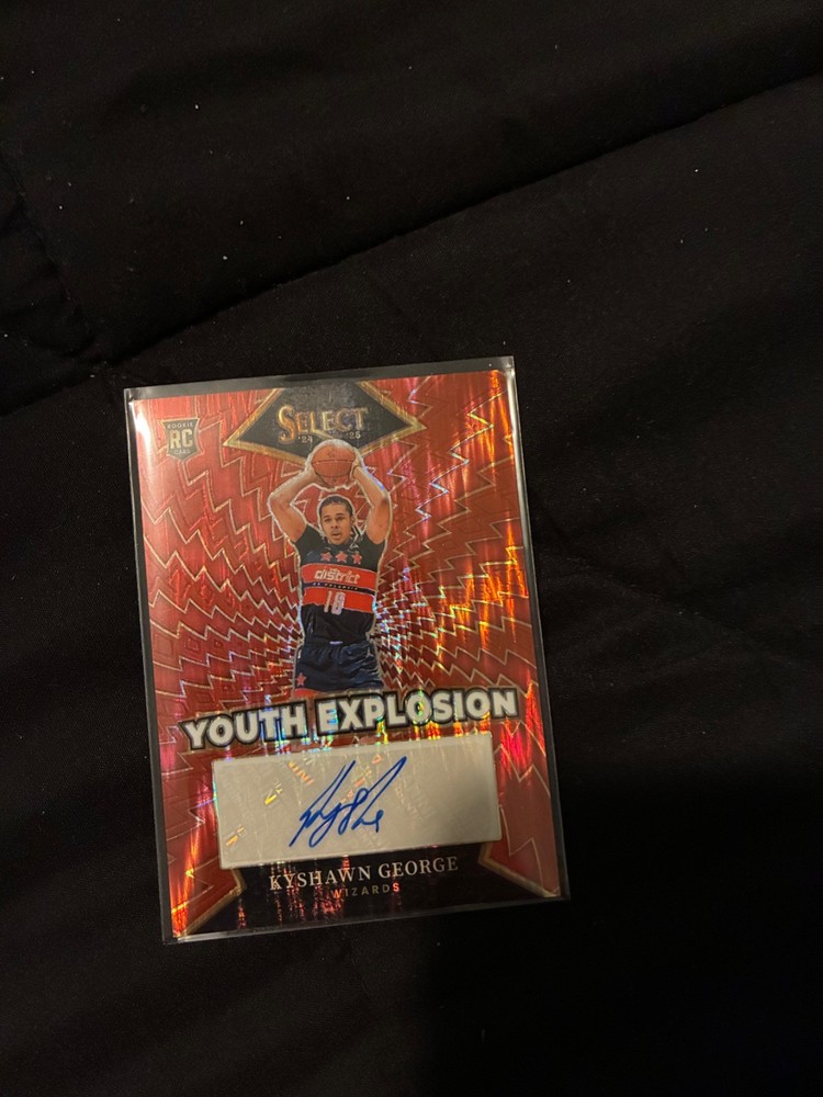 2024-25 Panini Select - Youth Explosion Signatures Kyshawn George #YE-KYE...