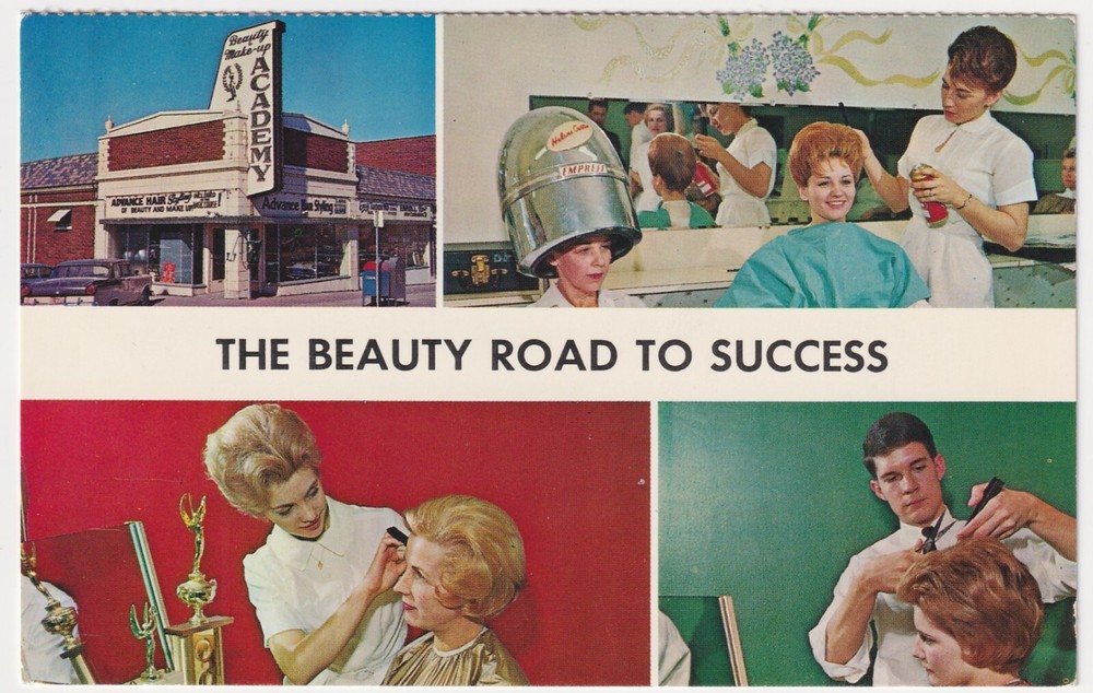 Missouri Kansas City Beauty Academy at 7510 Troost Ave circa 1955-image