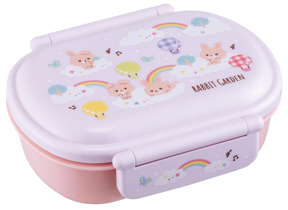 Skater Children's Bento Box 1 Tier 360ml with Core Side Dishes Container