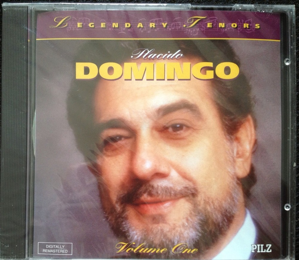 Volume Two Legendary Tenors Placido Domingo [CD] [*READ*, VERY GOOD]