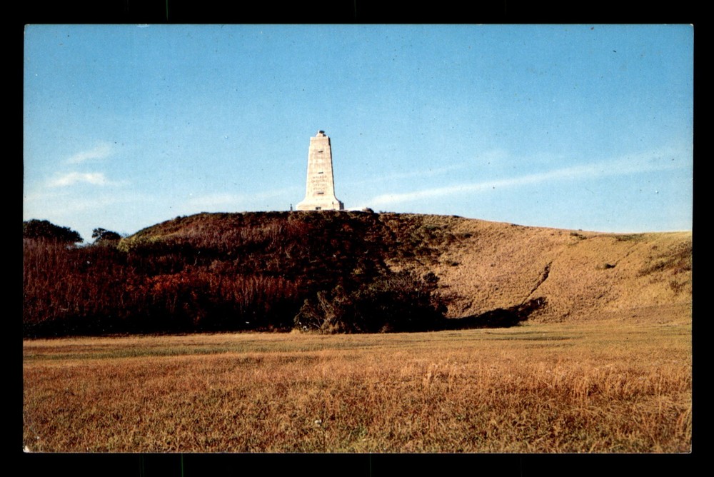 Wright Brothers National Memorial Kill Devil Hills NC Unp Postcard