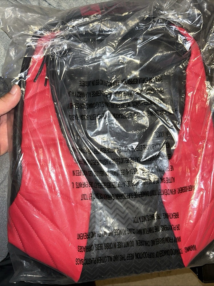 Air Jordan Retro 12 Backpack Playoff 12 Flu Game 12 Bred Bulls Vintage NWT
