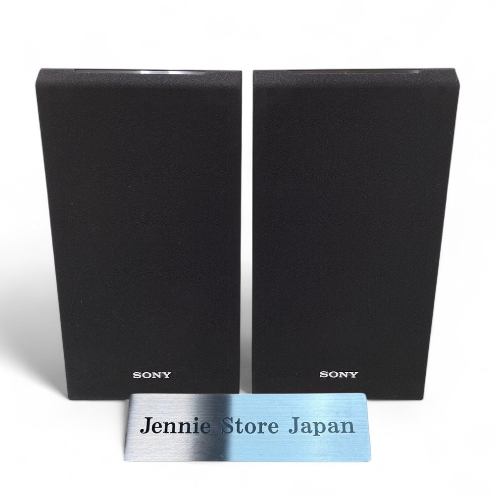 Sony SS-CS5 3-Way Bookshelf Speaker System Pair Used Confirmed Operation Japan