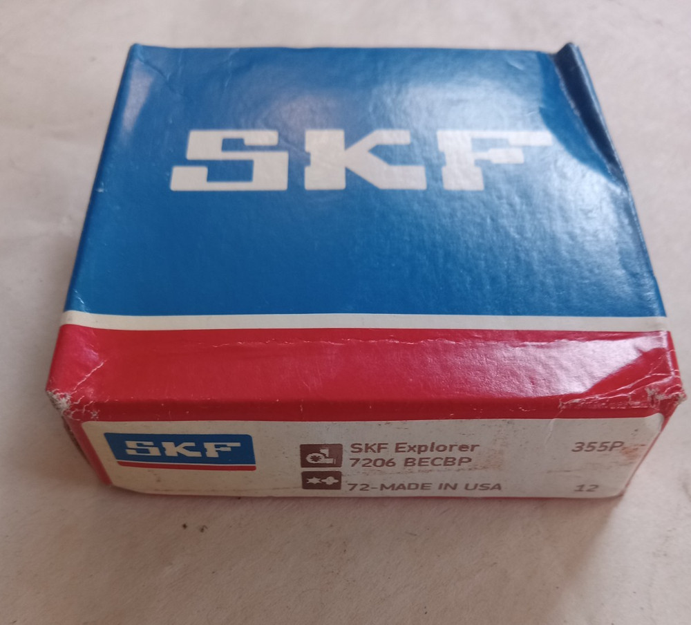 SKF 7206 BECBP Angular Contact Bearing 30mm ID 62mm OD 16mm Width
