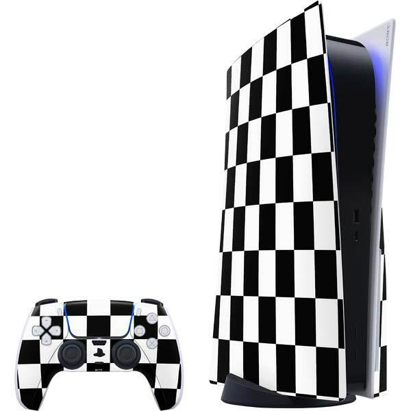 Checkerboard PS5 Bundle Skin - Black and White Checkered