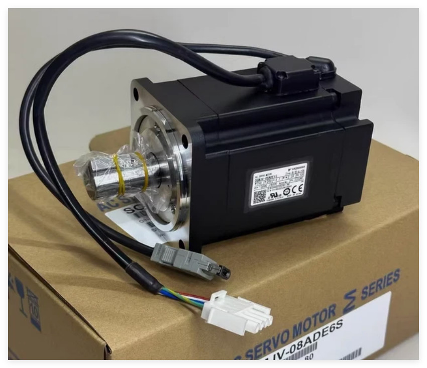 1PCS New In Box YASKAWA SGMJV-08ADE6S AC Servo Motor
