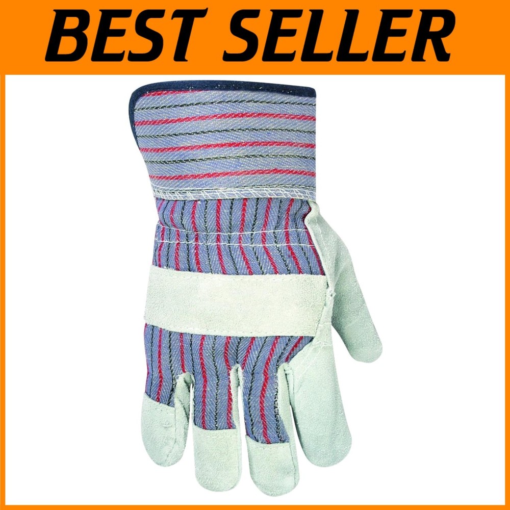 12-Pack Heavy-Duty Work Gloves for Men with Durable Multicolor Grip