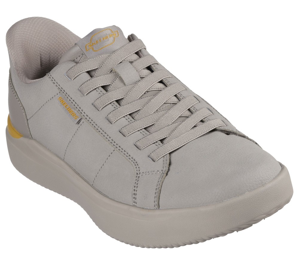 Men's Skechers Hands Free Slip-ins Relaxed Fit Higgins - Marcelo, CEMENT -Medium