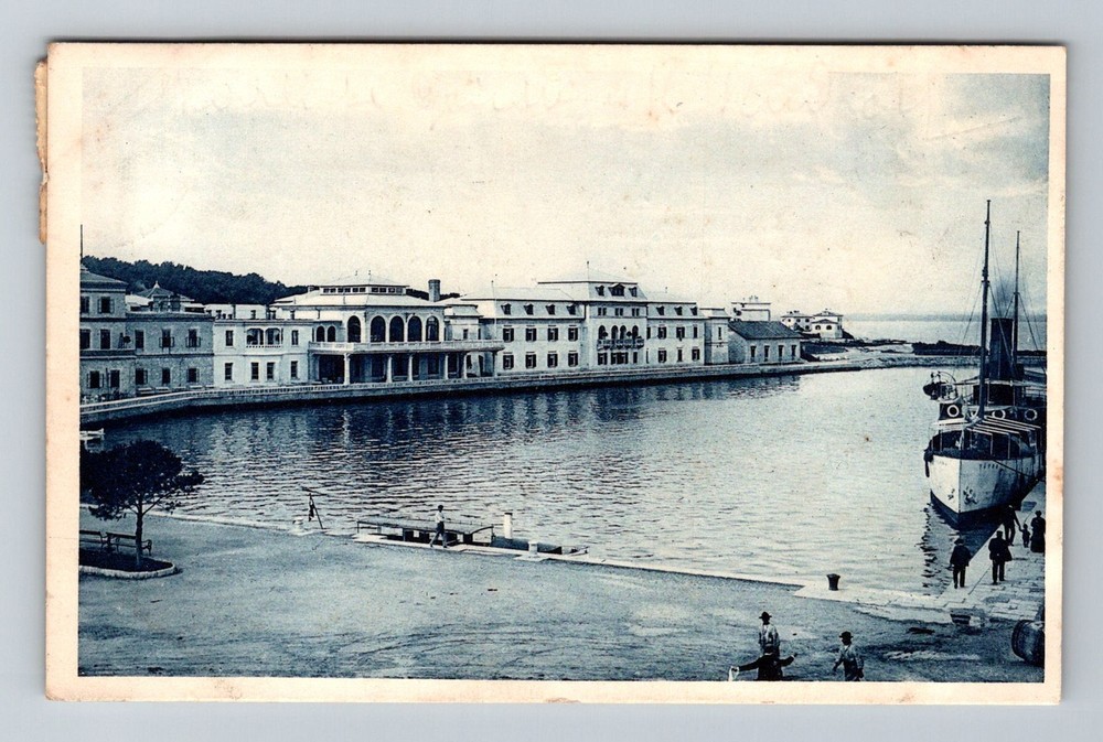 Croatia- Brioni Island On The Adriatic Sea Hotels Old Card View Vintage Postcard