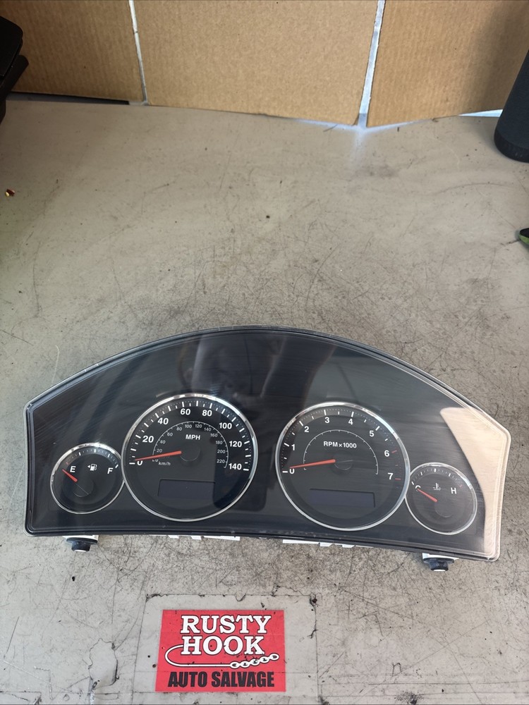 2007 JEEP COMMANDER INSTRUMENT CLUSTER SPEEDOMETER 05172329AB