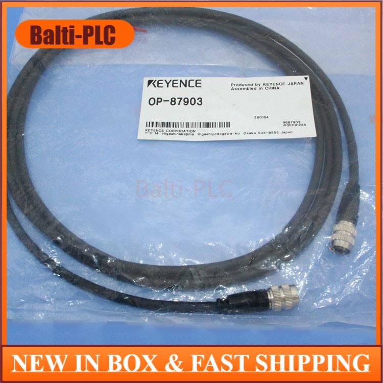 ONE new Keyence OP-87903 Sensor head cable 2m
