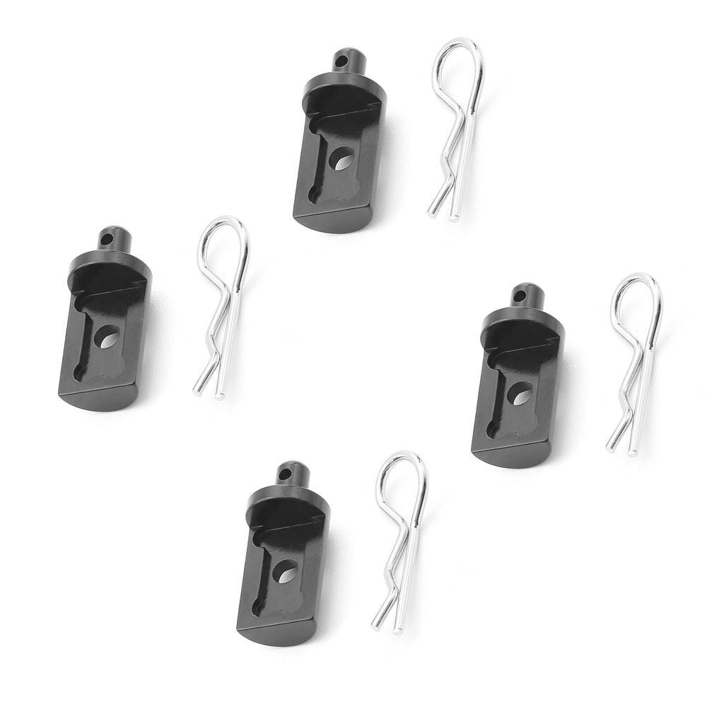 4Pcs RC Car Body Mounts Upgraded Parts For Tamiya CW-01 Lunch Box 58347 1/12