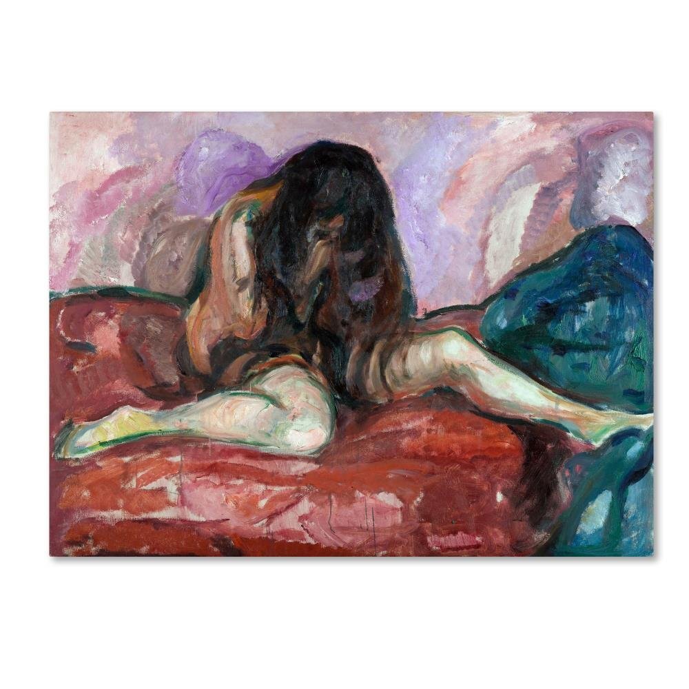 Weeping Nude Wall Décor, 18 in x 24 in