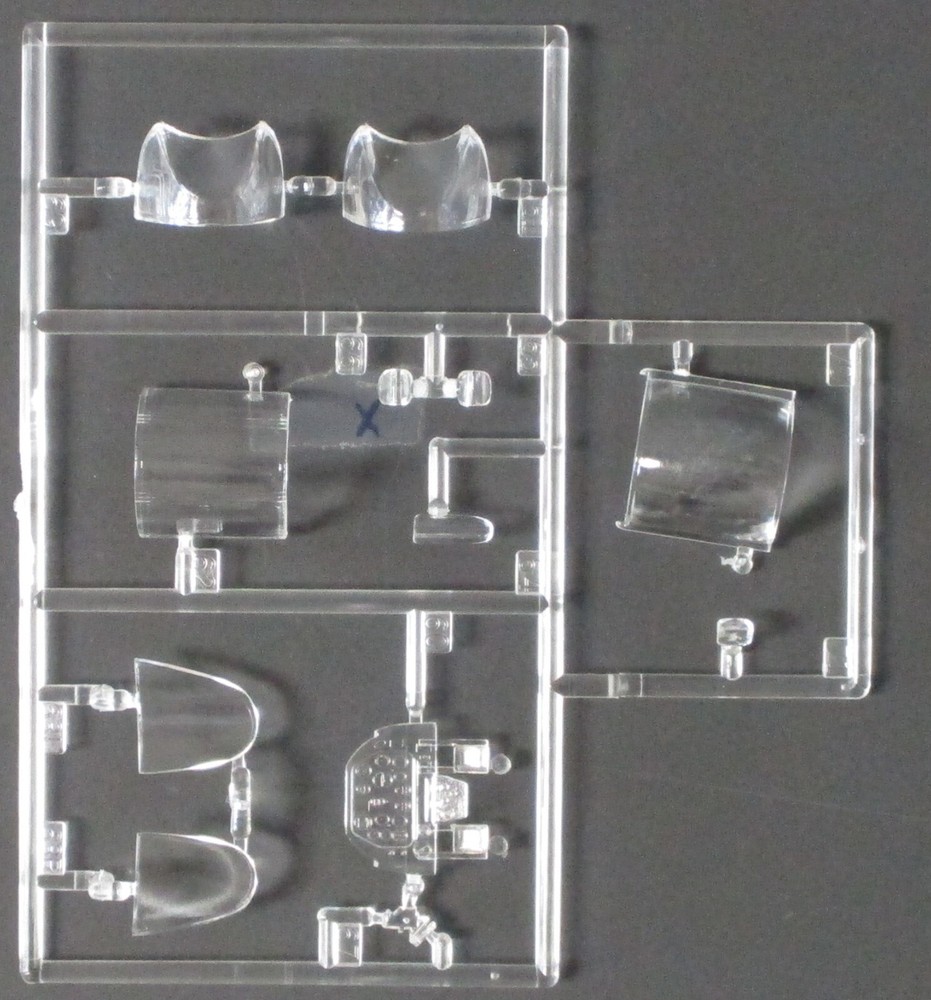 Accurate Miniatures 1/48th Scale P-51A Mustang - Clear Parts from Kit 3402-image