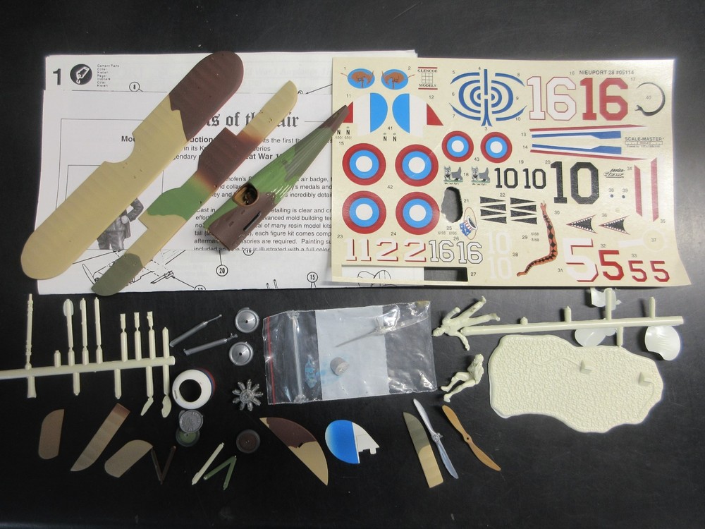GLENCOE MODELS 1/48 NIEUPORT 28  bagged kit LOT#44