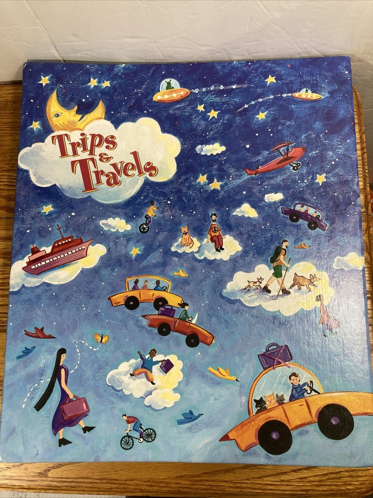 Vintage Scrapbook for Travel Memories with Acid-Free Unused Pages  -image
