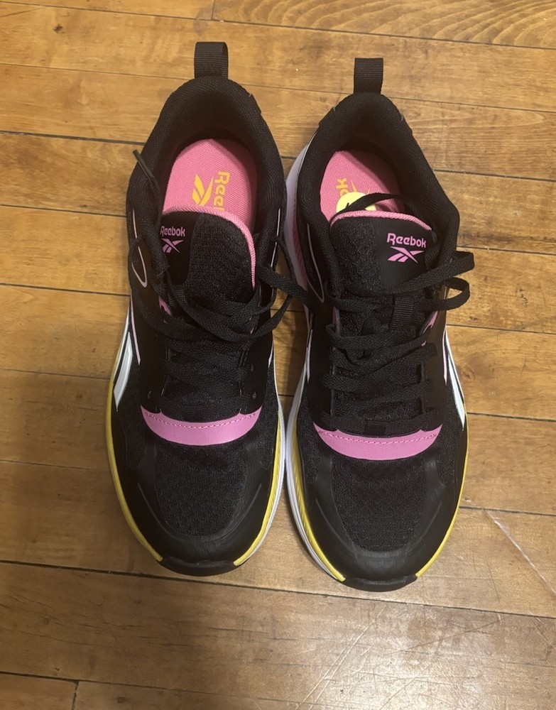 Reebok Women's Running Athletic Sneakers New Size 9 Black/Pink