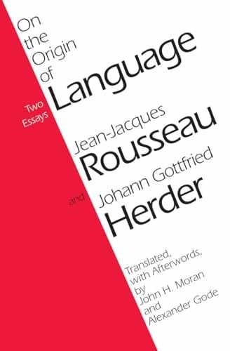 On the Origin of - Paperback, by Rousseau Jean-Jacques; Herder - Acceptable