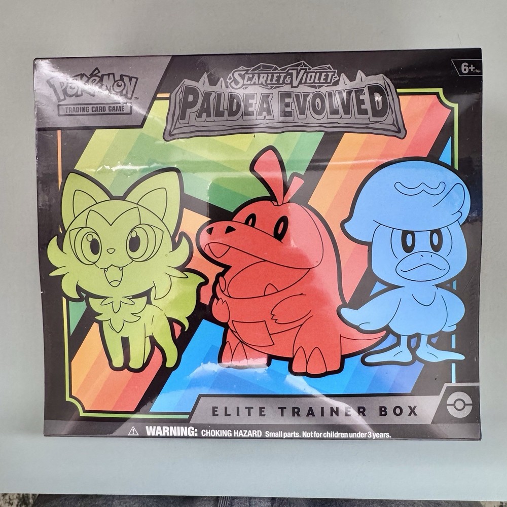 Pokemon Paldea Evolved Elite Trainer Box ETB New Factory Sealed