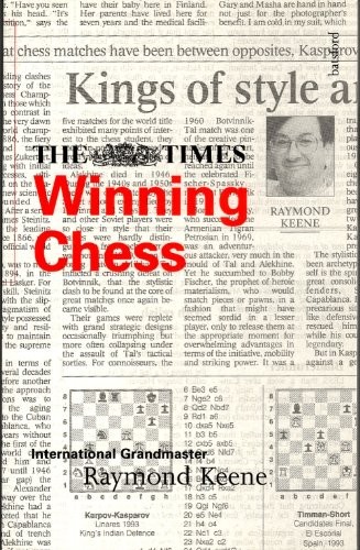 TIMES WINNING CHESS by Keene, Raymond Paperback / softback Book The Fast FreeFREE US DELIVERY | ISBN: 071347842X | Quality Books