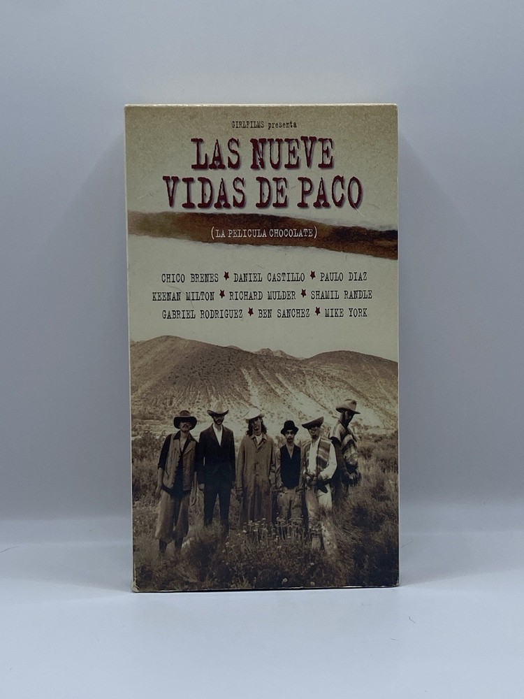 Chocolate Skateboards Paco VHS Video Las Nueve Vidas De Paco 1995 Girl Skate EXC