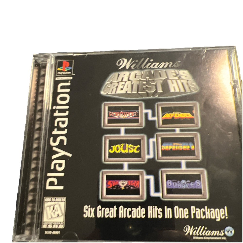Williams Arcade's Greatest Hits (Sony PlayStation 1, 1996)