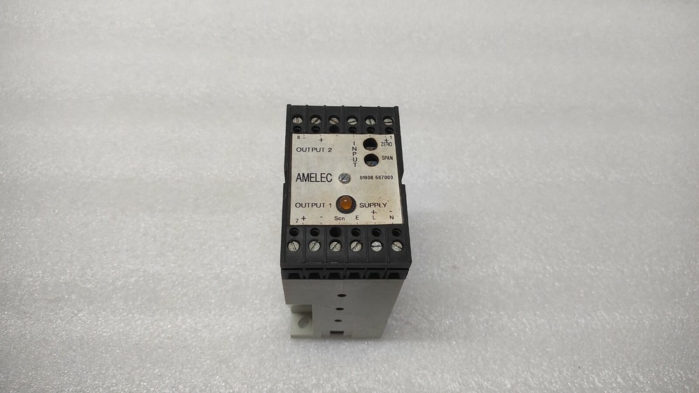 AMELEC ADM231 DUAL OUTPUT PROCESS SIGNAL TRANSMITTER 01908-567003 115VAC