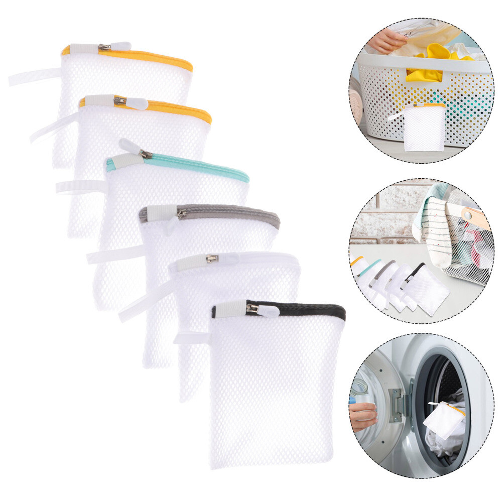 6pcs Travel Laundry Bag Washing Machine Wash Bags Bras Laundry Bags